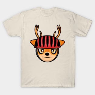 Happy Cyclist Deer Fred T-Shirt